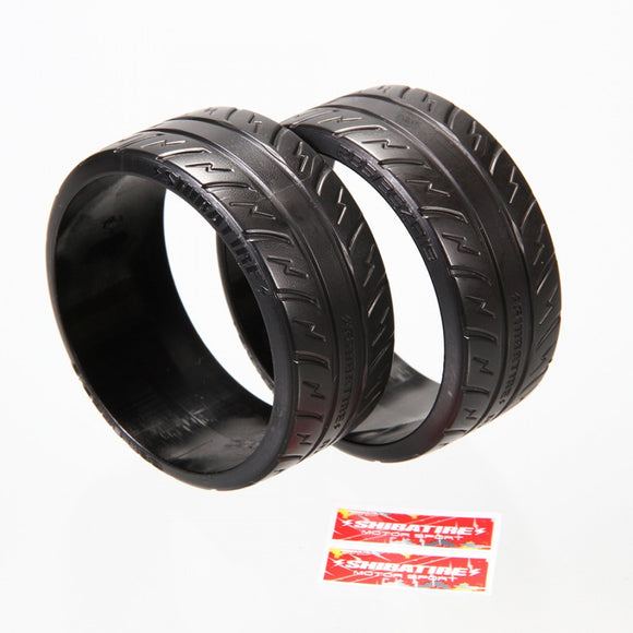 R31 House HDPE Shiba Tire 200D 2 pcs For 1/10 RC Drift