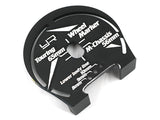Yeah Racing Aluminium Wheel Well Marker for 1:10 Touring and M-Chassis (Black)
 YT-0203BK