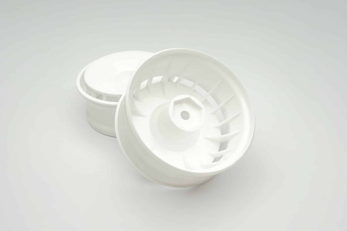 Reve D Drift Wheel GA18 white  4mm Offset (2) RW-GA18