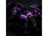 Yeah Racing Magenta Aluminum Conversion Kit For Tamiya TT02 Purple