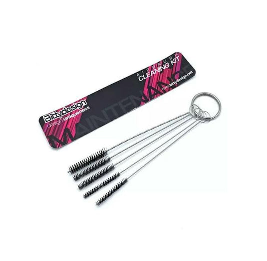 Bittydesign Airbrush Cleaning set - 5 nylon brushes sizes BD-TD6-1