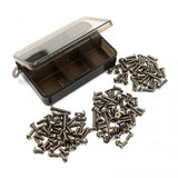 Yeah Racing Titanium Screw Assorted Set w/Box For ReveD RDX TSAS-0012