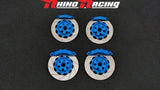 Aluminum Brake Caliper Kit for SR Series - BLUE RED PURPLE BLACK fits RR-1405 and RR-1505 [Rhino Racing] RR-1420
