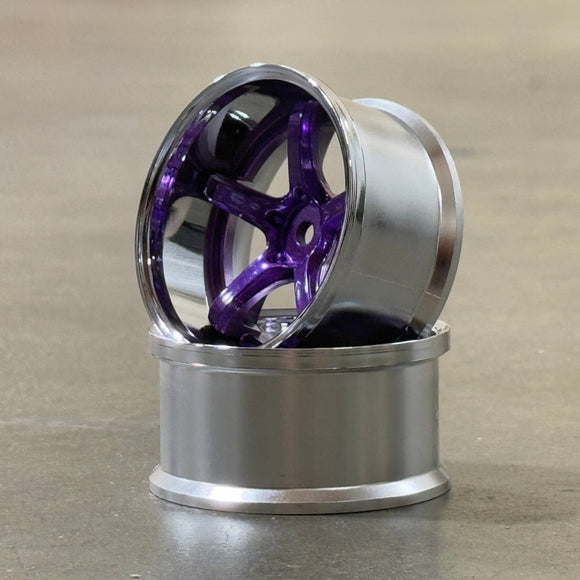 Work EMOTION T5R 2P T5R2P CONCAVE TYPE BLACK CANDY PURPLE RIMS 6mm 8mm [LAB] LW-0706CP LW-0708CP