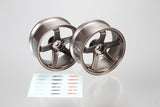 R31 House – F23 Wheels Offset 7mm or 5mm  – (Titanium Silver) – #DR-SW07FTS
