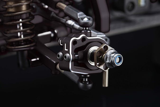Yokomo RD-415SAB - Adjustable Front ST Block Set(Black)