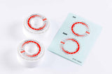 Reve D Wheel Sticker for RW-GA18 White/Blue RJ-WS01wr
