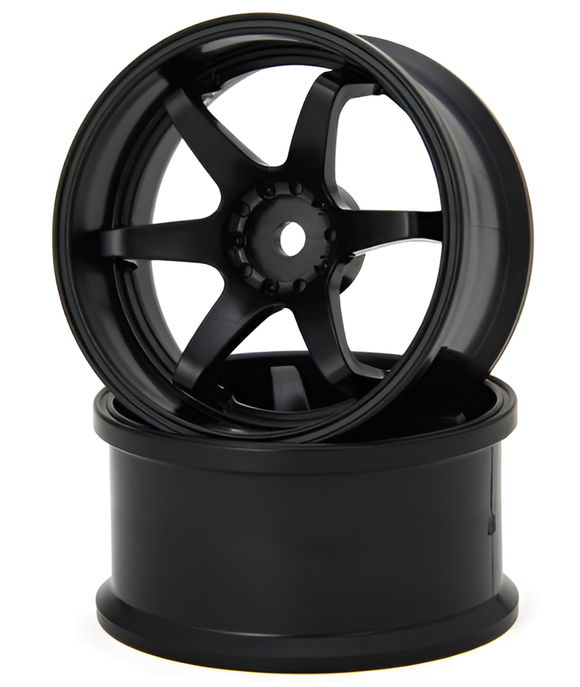 G-FORCE GD073 N-6 Drift Wheel Super Traction /+8 or 6/Black