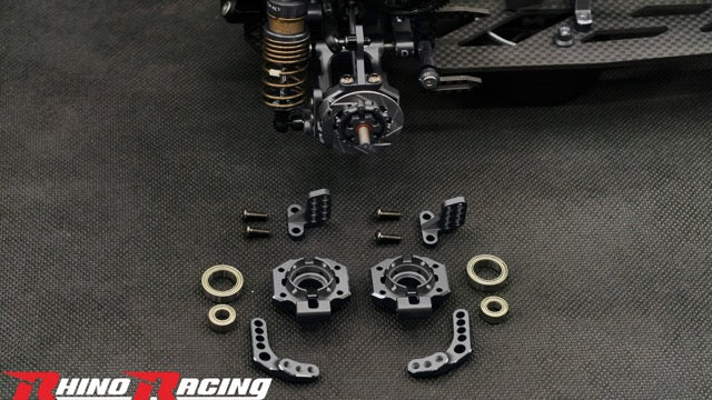 SR Series Rear Upright Set - BLUE RED PURPLE BLACK [Rhino Racing] RR-1505