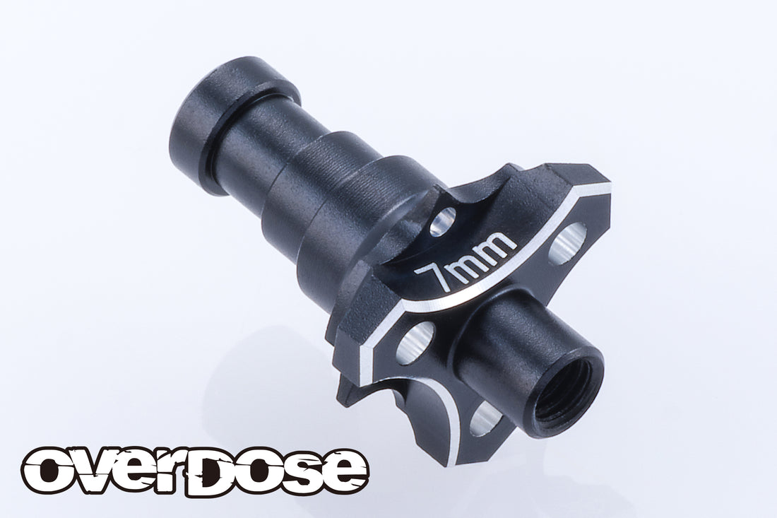 Aluminum One Piece Axle Shaft Type-2 (For OD/RWD) 5mm (RED PURPLE BLACK) [Overdose]