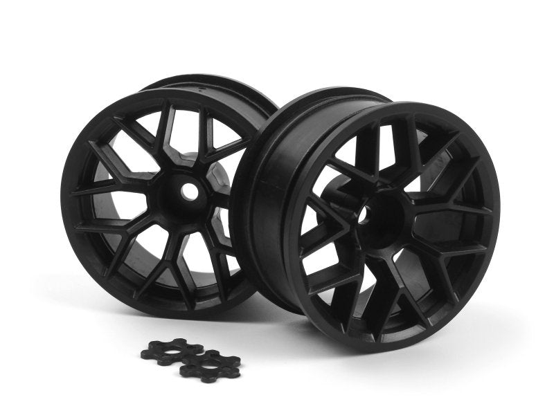 HPI RTR Wheel 26mm Black 6 or 9mm Offset (Pr) – asbo-rc