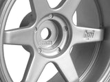 HPI TE37 Wheel 26mm Matte Chrome (6mm Offset)