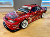 Overdose / OD3917 / Toyota Mark II chaser JZX100 Weld Wide Body Kit Clear Body (200mm/Masking/Light Bucket