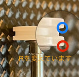 HRC Original] Nerd Damper Shaft for Big Bore (SS for Big Bore) with Damping Force Adjustment (11mm Piston