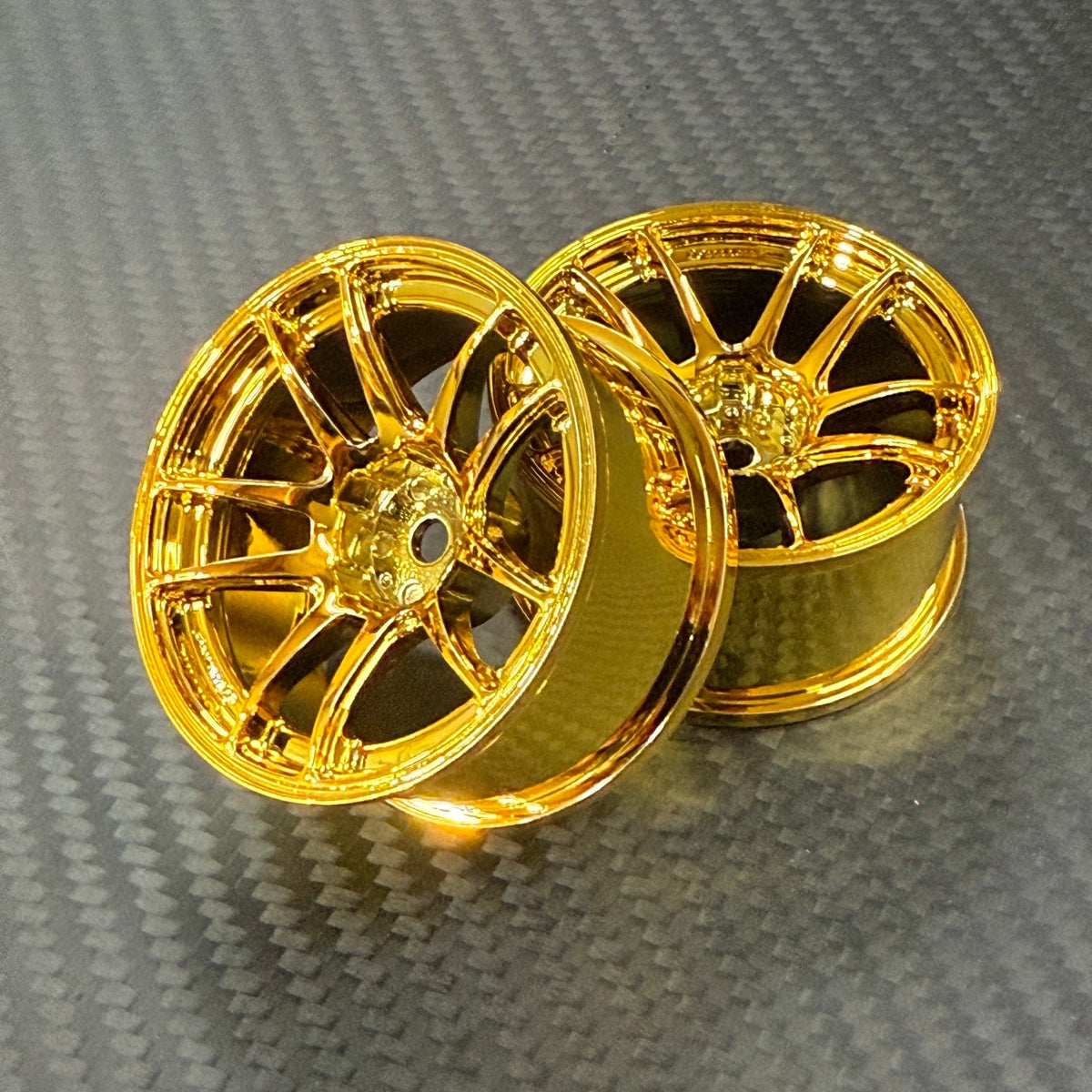 OVERDOSE CHROME Buzz Break Valino N820S - PINK - PURPLE - GOLD - RED - SILVER 7mm 1/10 Wheel Rims