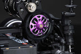 Yokomo RD-630BK - Alum. L.W. Spur Gear Hub (Black)