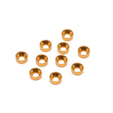 Yeah Racing Aluminum M3 Flat Head Countersunk Washer Various Colours 10pcs