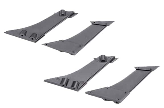 8810 STYLE Molded Wing Stay Type A (General purpose Steel Screw 6pcs) HS-WS-AG