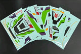 Reve D Evangelion Racing GR86 Sticker Set DB-EV86S RC Drift Body Decal Japan