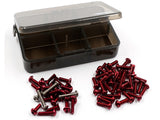 Yeah Racing 7075 Aluminum and Titanium Screw Assorted Set w/Box For Tamiya TT02 Various Colours