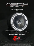 Aero disc ds racing clear with black or white lip
