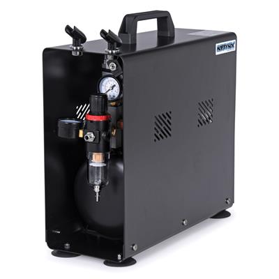 Hobbynox Airbrush Compressor 1/4HP 3.5L (0-6Bar) HNAS196AW