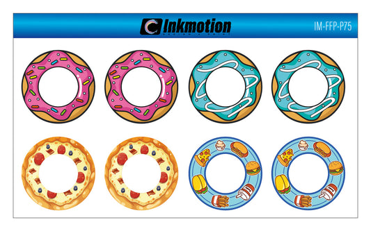 ReveD GA-18 Wheel Sticker (Fast Food)