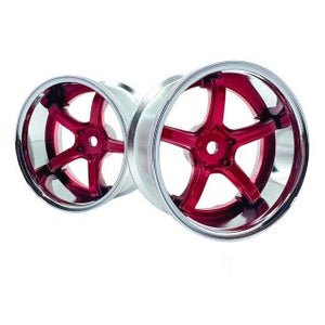 LW-0708CR WORK EMOTION T5R 2P WHEEL DEEP CONCAVE off8 Candy Red