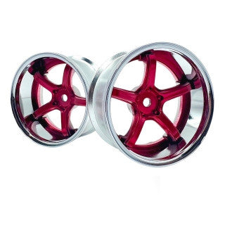LW-0708CR WORK EMOTION T5R 2P WHEEL DEEP CONCAVE off8 Candy Red