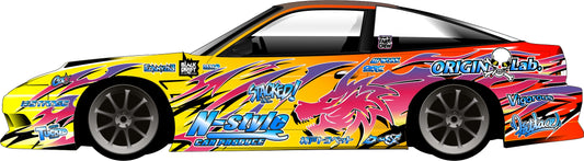 Black Drift Sticker / livery set No.22