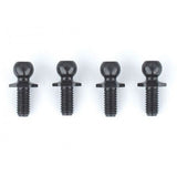 ReveD Steel Ball Stud Short Neck Type 4 pcs Black RC-206SN