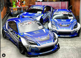 Vinyl & Logosticker SET (Jin Horino SPEC | TOYO TIRES approved) 1-10 Livery Body Graphics Vinyl Sheet [Pandora] VGP-622