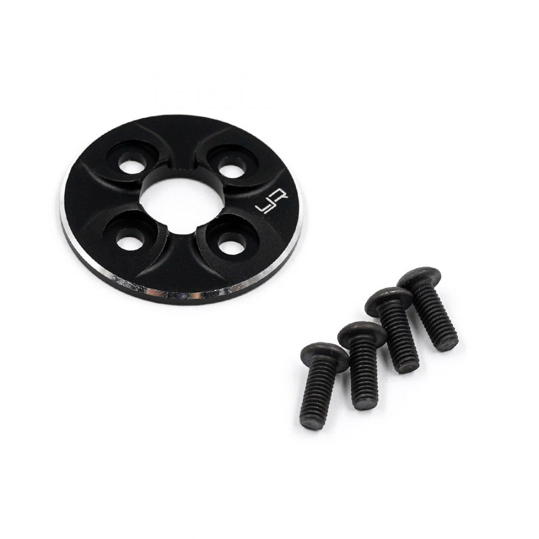 Yeah Racing Aluminum Spur Gear Support Plate Type-F For 1/10 Drift Black ya 0639bk