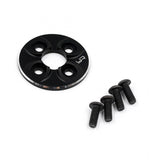 Yeah Racing Aluminum Spur Gear Support Plate Type-F For 1/10 Drift Black ya 0639bk