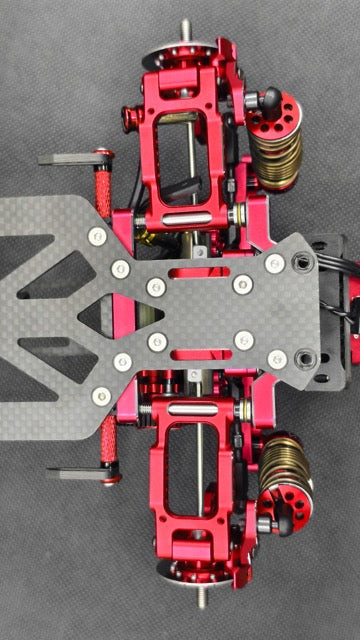 SR Series Lower Rear H-Arms Set - BLUE RED PURPLE BLACK [Rhino Racing] RR-1105