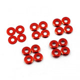 Yeah Racing Aluminium M3 X 8mm Flat Washer 0.5 / 1 / 1.5 / 2 / 2.5 4pcs each Various Colours
