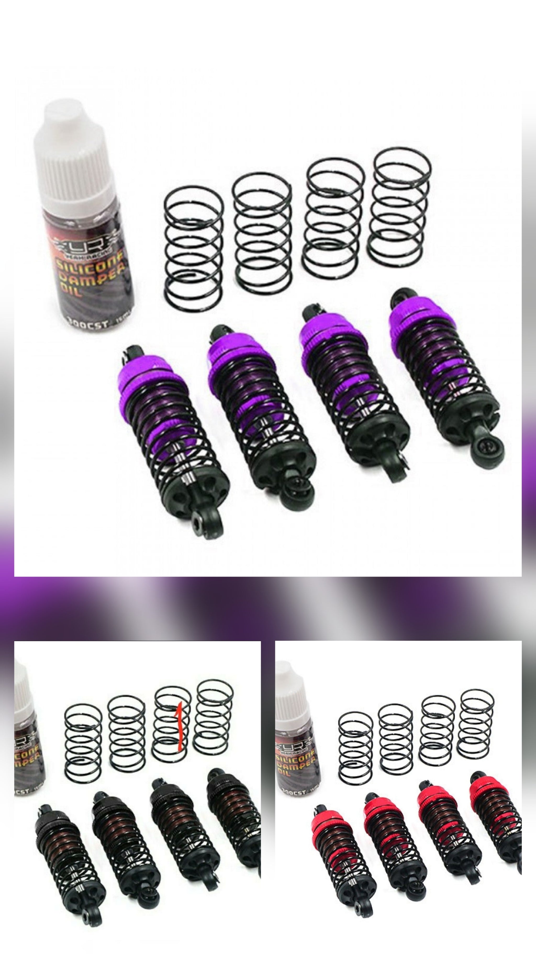 Y2-SBBSBL - Yokomo SLF Big Bore Shock set Blue for RD/SD/MD – asbo-rc