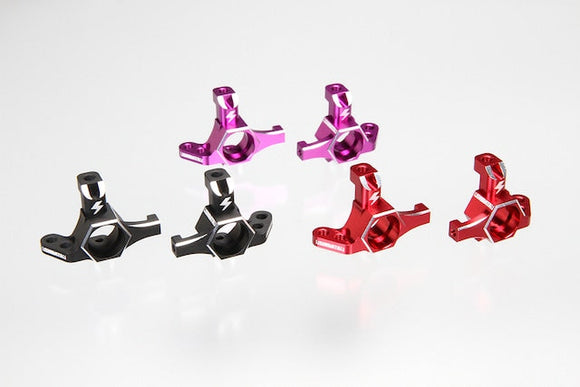 Lightweight Aluminum Knuckle Ver.Y (Red Black Purple) [Shibata] R31S337PU R31S337RD R31S337BK