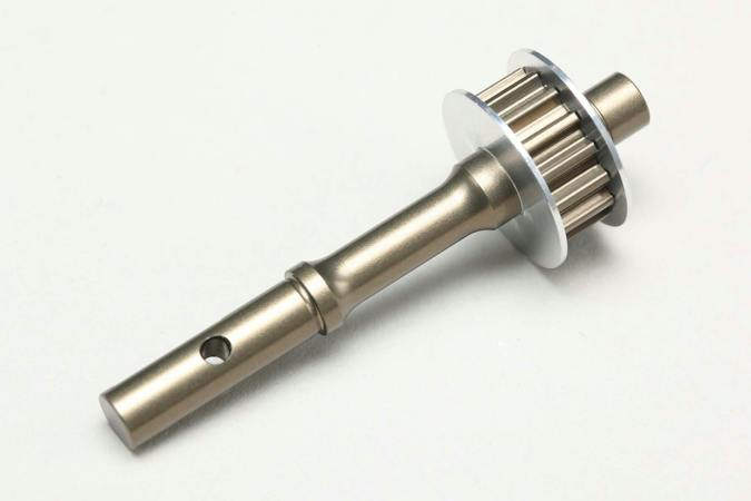 Yokomo Aluminium Top Shaft/15T Pulley for MD3.0 MD-631-35
