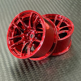 OVERDOSE CHROME Buzz Break Valino N820S - PINK - PURPLE - GOLD - RED - SILVER 7mm 1/10 Wheel Rims