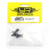 Yeah Racing Aluminum Wheel Hub 2pcs For 3racing Sakura D6 SKD6-003BK