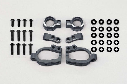 Yokomo RD-415SAB - Adjustable Front ST Block Set(Black)