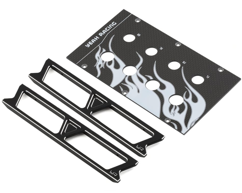 Yeah Racing 1/10 On-Road Aluminum & Carbon Multi-Function Car Stand (Black) YT-0149BK