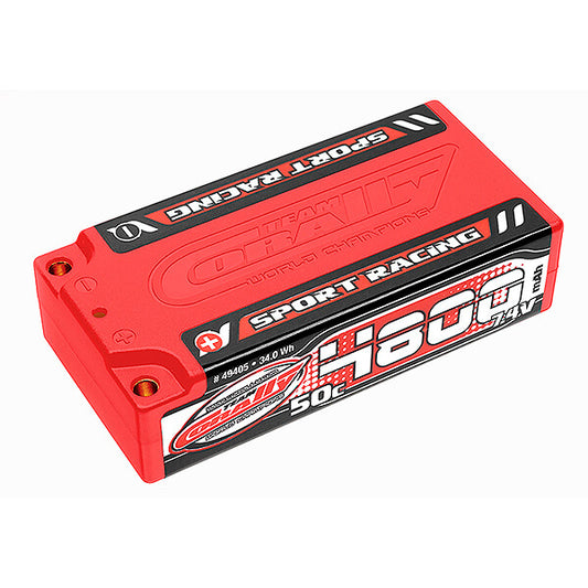 Corally Sport Racing 50C Lipo Battery 4800Mah 7.4V Shorty 2S C-49405