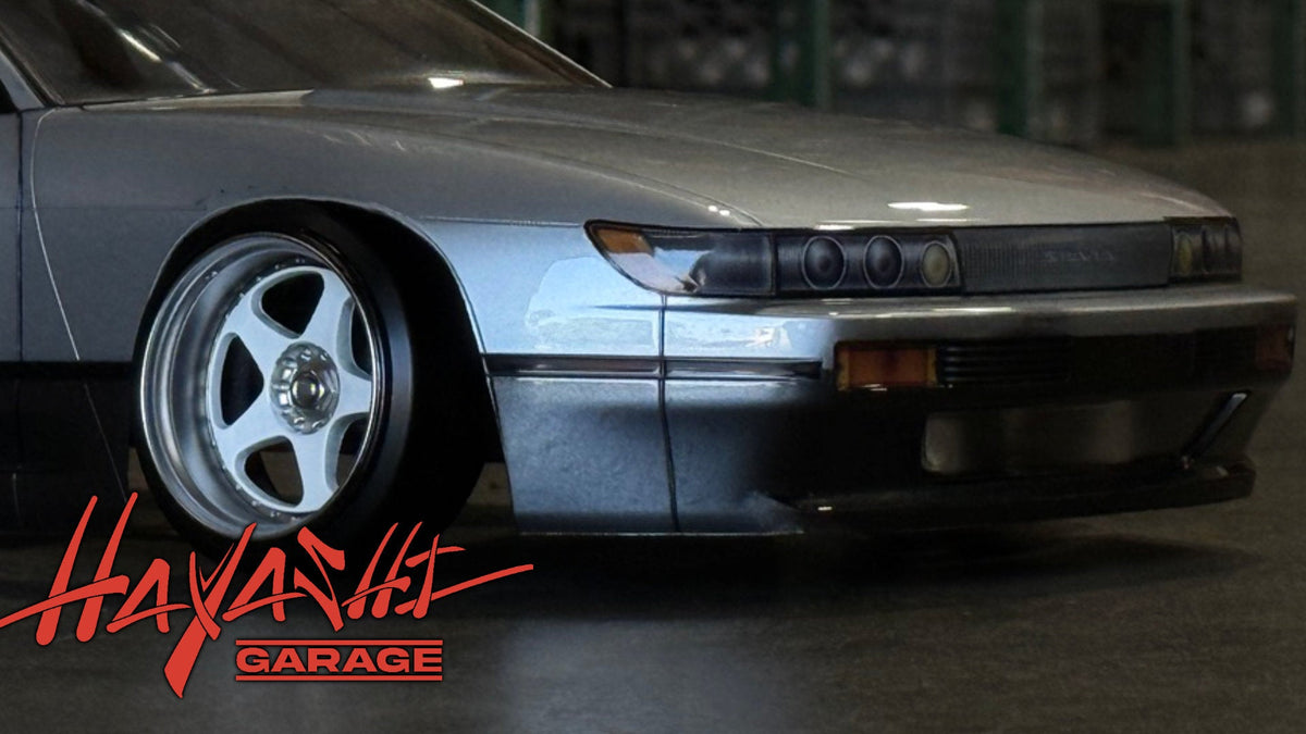 NIZ 5-Star Multipiece Style 1-10 Rims 6mm White Gold Silver [Hayashi Garage]