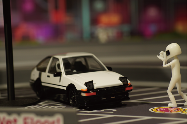 BM Racing 1/28 FLD ae 86 Drift Car RWD RTR EP w/ 2.4GHz Radio w/o Battery and Charger  bmrx-fld-86