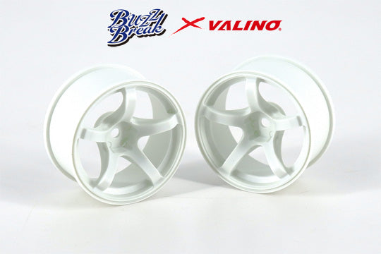 N560 ABS - WHITE 7mm 1/10 Wheel Rims [Overdose] BB-RW-029 2pcs