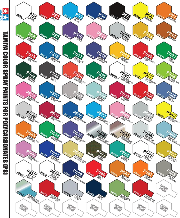 Tamiya ps paint