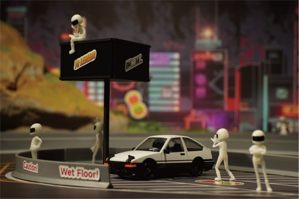 BM Racing 1/28 FLD ae 86 Drift Car RWD RTR EP w/ 2.4GHz Radio w/o Battery and Charger  bmrx-fld-86