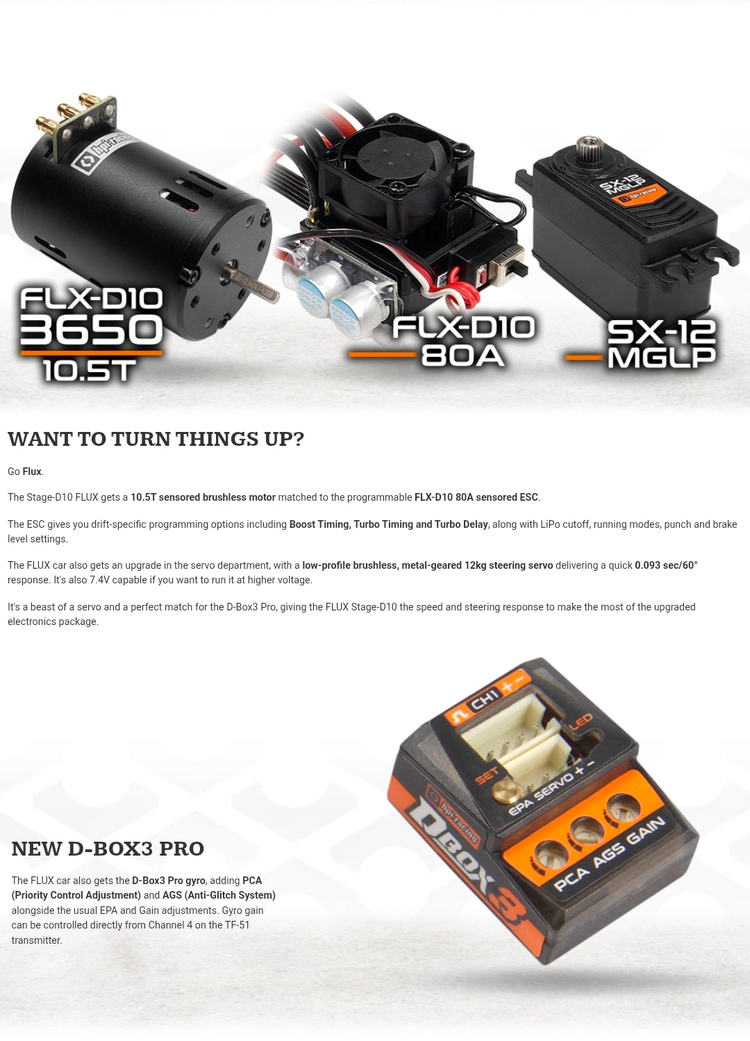 HPI Stage-D10 Flux Ford Mustang GT RTR S650 - J.Deane brushless hpi 161007